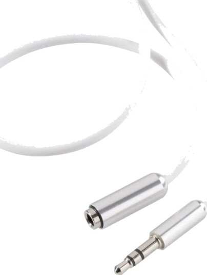 Speaka Professional Sp 7870520 3.5Mm Hankjønn 3.5Mm Hunkjønn 1 M Hvit