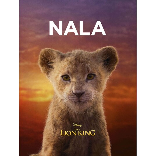 Løvenes Konge Kunsttrykk 30 x 40 cm Baby Nala