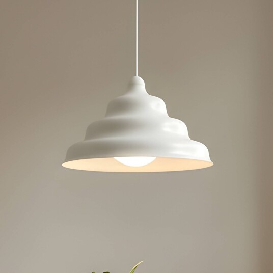 Designer pendellampe Fala ALDEX dimbar Hvit / opal Stue / spisestue Design