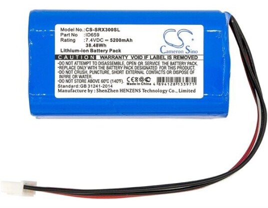 Sony SRS-X30 batteri (5200 mAh 7.4 V, Blå)