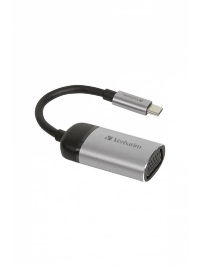 Verbatim video adapter 24 pin USB C to HD 15 (VGA) 10 cm Verbatim video adapter 24 pin USB C to HD 15 (VGA) 10 cm