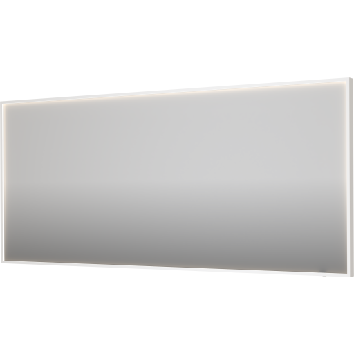 Sanibell Ink SP19 speil med lys dimbar duggfri matt hvit 180x80 cm