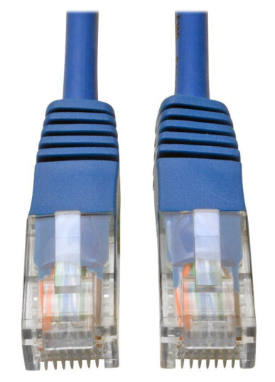 TRIPP LITE 6ft Cat5e / Cat5 350MHz Molded Patch Cable RJ45 M/M Blue 6' - koblingskabel - 1.8 m - blå