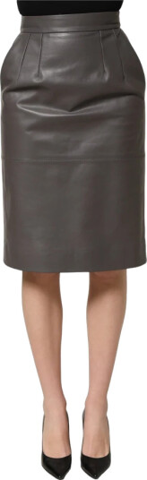 Dolce & Gabbana Dame Skjørt Grå S, Dolce & Gabbana Dame Skjørt Grå S,
