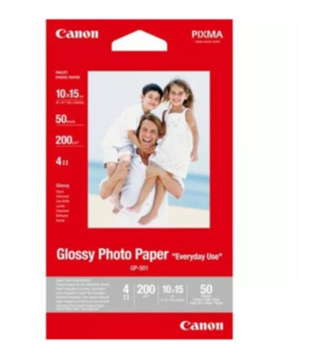 Canon Fotopapir Glossy A6 50ark 200g GP-501A6-50pack