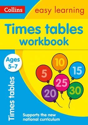 Times Tables Workbook Ages 57  Ideal for Home Learning