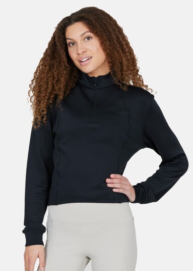 Athlecia Ayanda W Midlayer Black 40 Sweatshirts