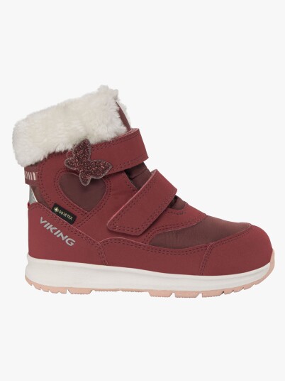 Viking Belle Butterfly 2V GTX Vintersko Dark Pink 30