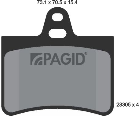 PAGID T9106N Bremseklosser PAGID T9106N Bremseklosser