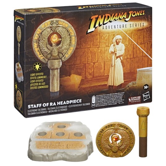 Hasbro Indiana Jones Adventure Series Lekesett  Staff Of Ra Hodestykke