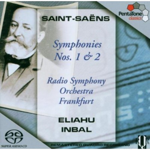 Camille SaintSaëns, RadioSinfonieOrchester Frankfurt, Eliahu Inbal Symphonies No. 1 & 2 CD