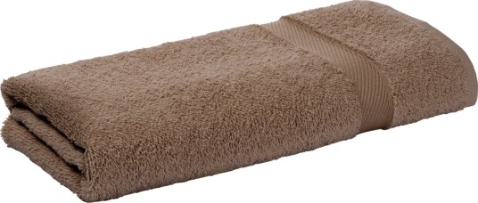 ERWIN M. Badelaken Valencia ensfarget; 100x150 cm BxL; Brun