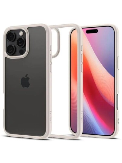 Spigen Ultra Hybrid for iPhone 16 Pro Max - Natural Titanium