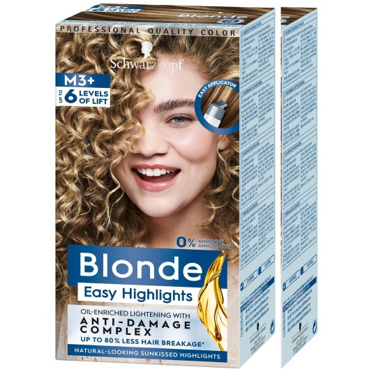 Schwarzkopf Blonde M3+ Highlights -2 pack Schwarzkopf Blonde M3+ Highlights -2 pack
