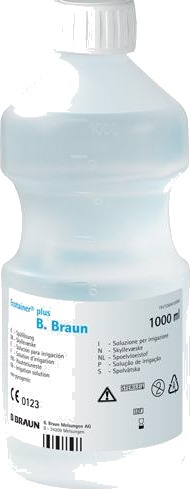 Sterilt vann B. Braun skyllevæske ecotainer flaske 1000 ml