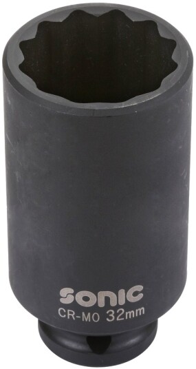 Kraftpipe 1/2 12-kant 27 mm Lang