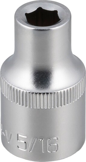 PELA 562443 Pipe Drivstørrelse 1/2", 6-Kant, Kort 5/16"