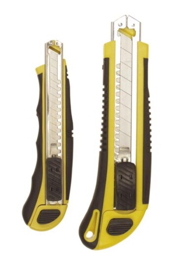 Brytebladkniv med ekstra rom, 2-pk.