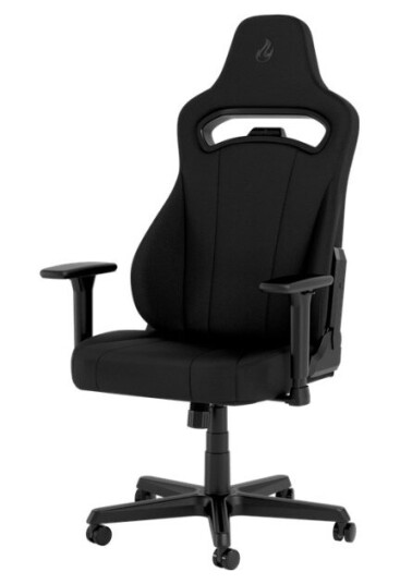 Nitro Concepts E250 Polstret Sete Polstret Ryggstøtte Sort Sort Stoff Skum Stoff Skum