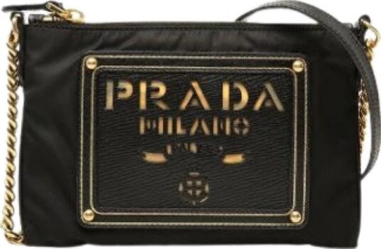 Prada Vintage Dame Pre owned Svart ONE SIZE,