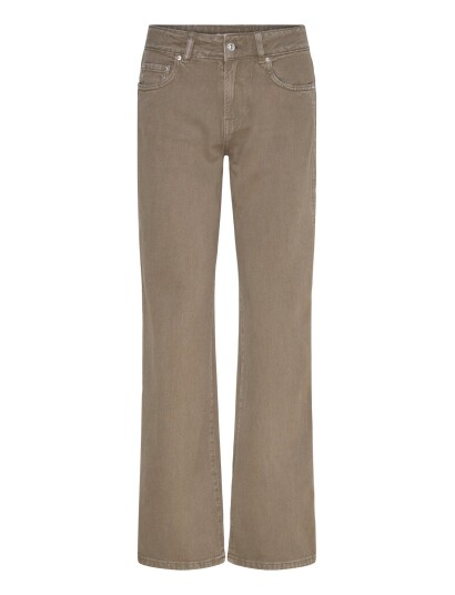 Gina Tricot Wide Flare Jeans   Grey   34