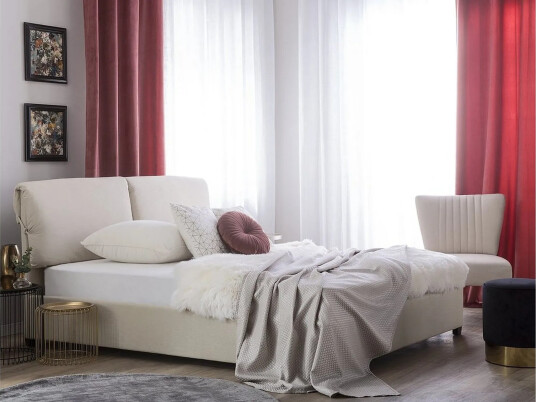 BELFORT Dobbeltseng 160 \| 200 cm Beige