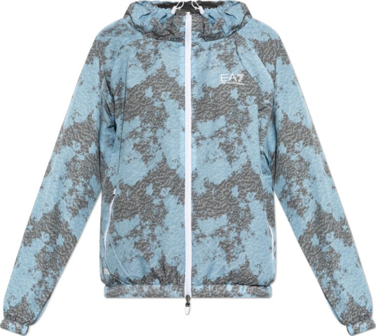 Emporio Armani EA7 Dame Jakker Blå M,