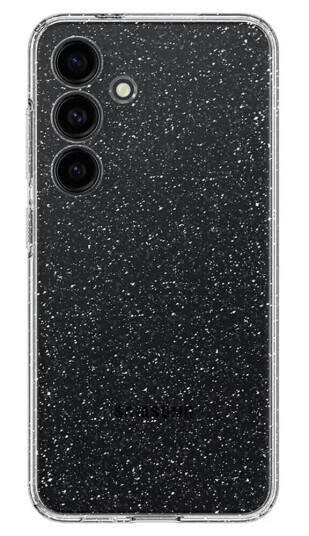Spigen Liquid Crystal Glitter Deksel til Samsung Galaxy S24 - Gjennomsiktig
