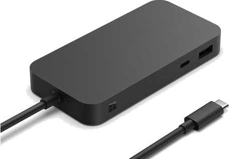 Microsoft Surface Dokkingstasjon 100 W USB-C HDMI USB 3.2 Thunderbolt 4 RJ45 Svart Microsoft Surface Dokkingstasjon 100 W USB-C HDMI USB 3.2 Thunderbolt 4 RJ45 Svart