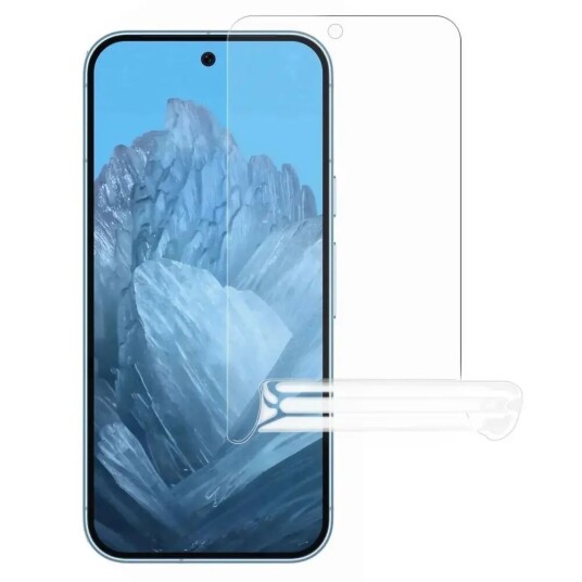 INCOVER Google Pixel 9 / 9 Pro Skjermbeskyttelsesfilm - Gjennomsiktig