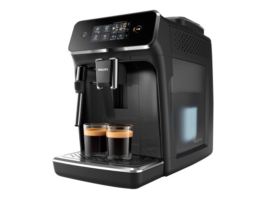 Philips Series 2200 EP2221 automatisk kaffemaskin med cappuccinatore 15 bar skinnende svart Philips Series 2200 EP2221 automatisk kaffemaskin med cappuccinatore 15 bar skinnende svart