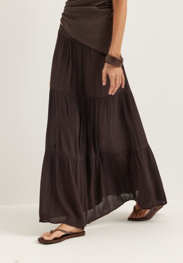 Only Onlmikka Long Skirt Wvn Noos