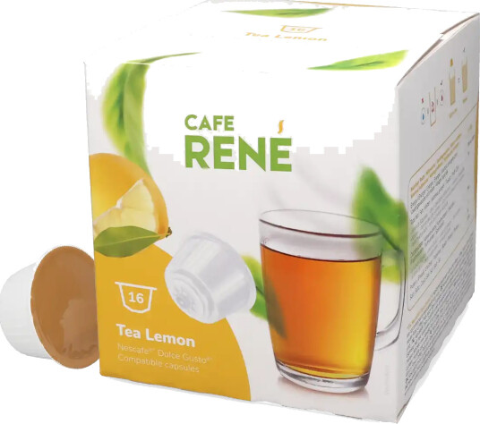Café René | Sitronte 16 kapsler til Dolce Gusto