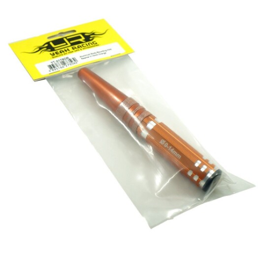Yeah Racing YT-0178OR Aluminum Body Mounting Hole Reamer 0-14mm