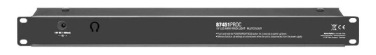 Adam Hall Parts 87451 Pro C 19" Led Array Rack Light 1 U Multicolor