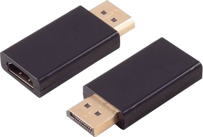 S/Conn Maximum Connectivity 10 01025 Hdmi Type A Standard Displayport Svart