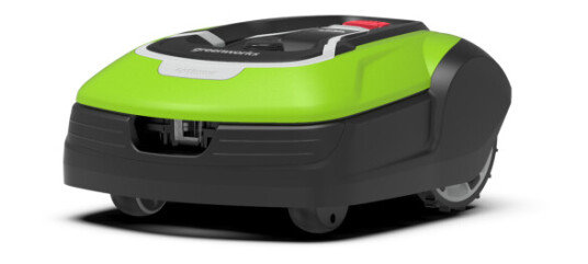 Greenworks 2509307, Robotgressklipper, 22 Cm, 2 Cm, 6 Cm, 1500 M², Roterende Blader