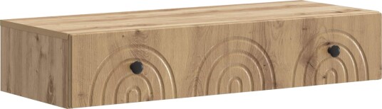 vidaXL Vegghengt Sidebord Artisan eik 87,5 x 34,5 x 17 cm vidaXL Vegghengt Sidebord Artisan eik 87,5 x 34,5 x 17 cm