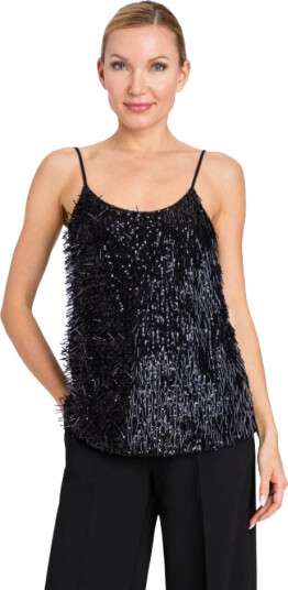 Twinset Dame Topper Svart S