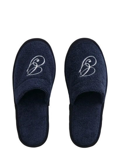 GANT Embroidery Slippers Navy S/M GANT Embroidery Slippers Navy S/M