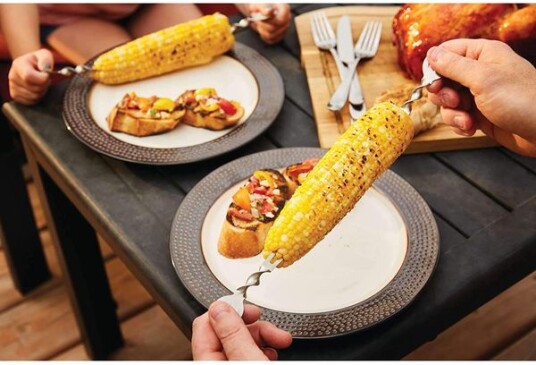 Maisgafler 8pk stål Napoleon