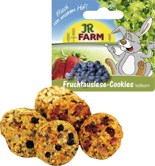 Jr Farm Fullkornkjeks Fruktblanding 6 Stk 80 G