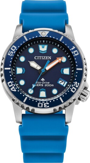 Citizen Eco-Drive Promaster Marine 200M EO2028-06L - Dame - 37 mm - Analog - Kvarts urverk - Mineralglas