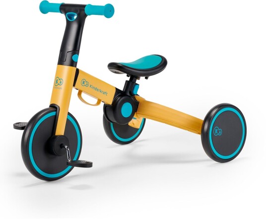 Kinderkraft trehjulssykkel 4TRIKE Primrose yellow