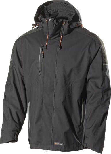 Skalljakke 2220P Svart Str . XL