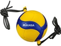 Volleyball Mikasa V300W-AT-TR with yellow and blue rubbers (5) Volleyball Mikasa V300W-AT-TR with yellow and blue rubbers (5)