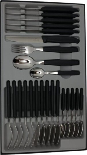 Victorinox 6.7833.24 Kniv / Skjærer eske sett Polypropylen Rustfritt stål Sort Ergonomisk 11 cm Victorinox 6.7833.24 Kniv / Skjærer eske sett Polypropylen Rustfritt stål Sort Ergonomisk 11 cm