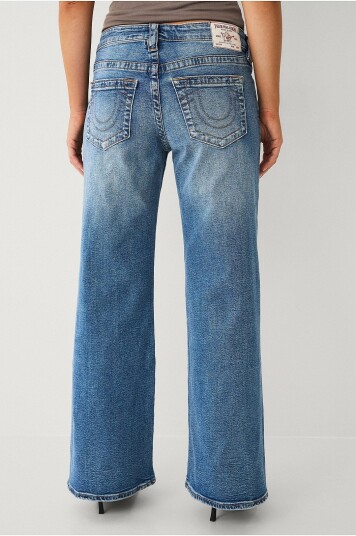 True Religion Jeans Bobbi Baggy Jean Blå