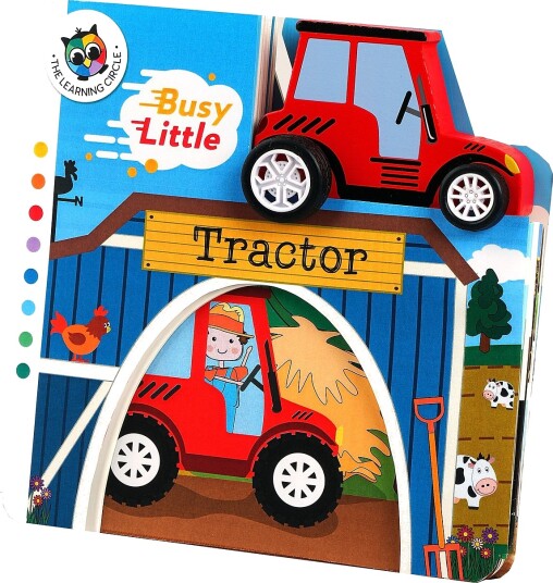 GLOBE Busy Little Tractor   Blue   ENGLISH