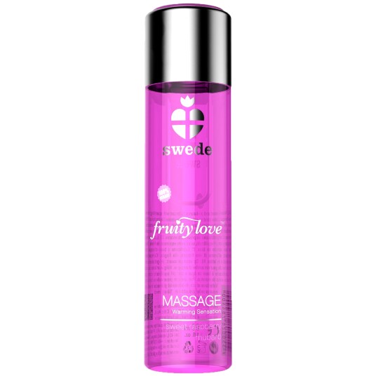 Swede Fruity Love Massage Sweet Raspberry Rhubarb 120 ml